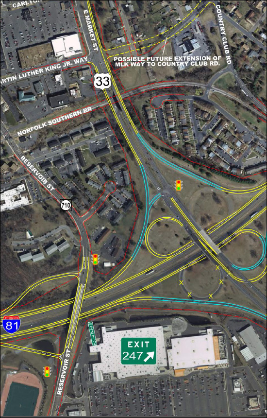 Thursday March 26 Proposed I81 Harrisonburg Interchange Upgrades