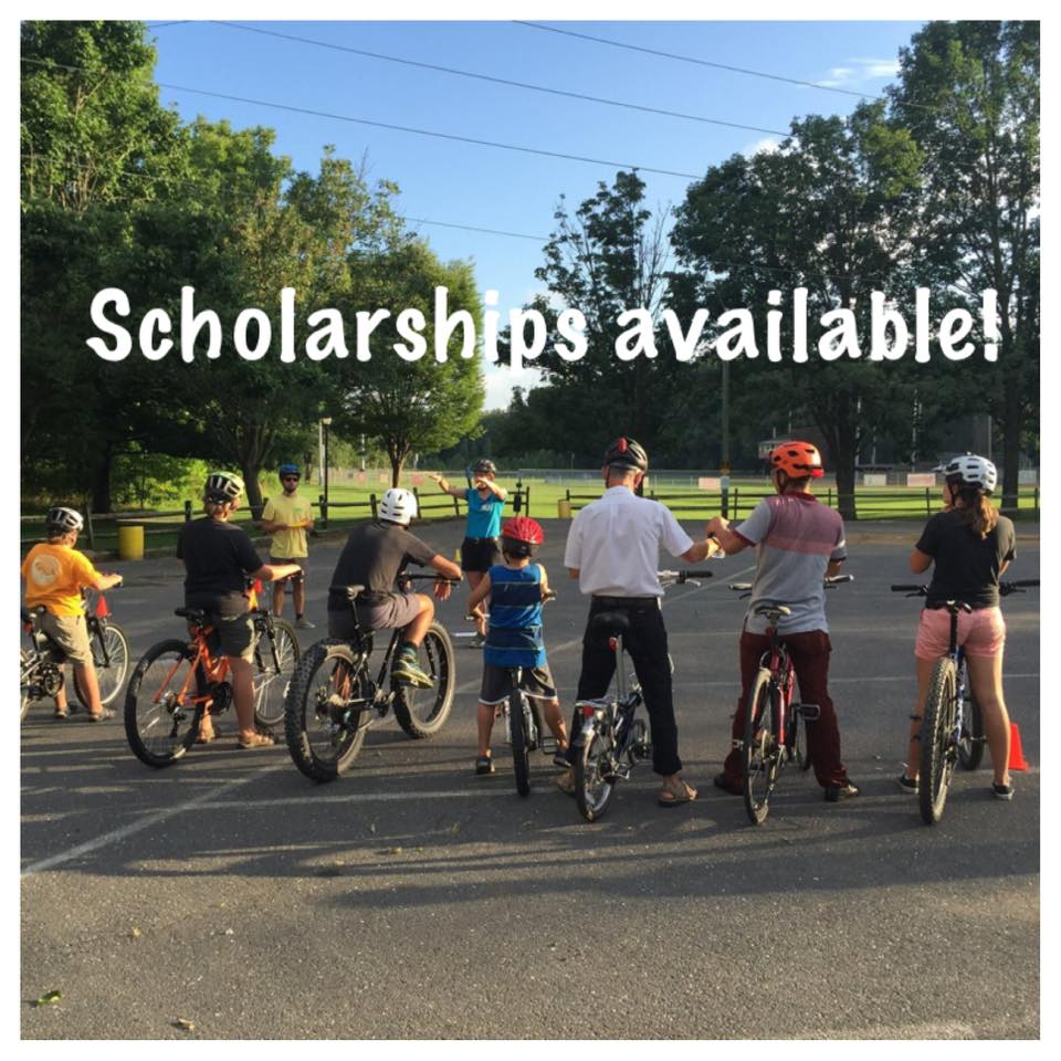 A CERTIFIED BIKE INSTRUCTOR scholarships available