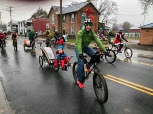 12/7: Ride Bicycles in the Harrisonburg Holiday Parade!