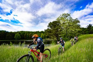 eMTBs on Massanutten Western Slope Trails