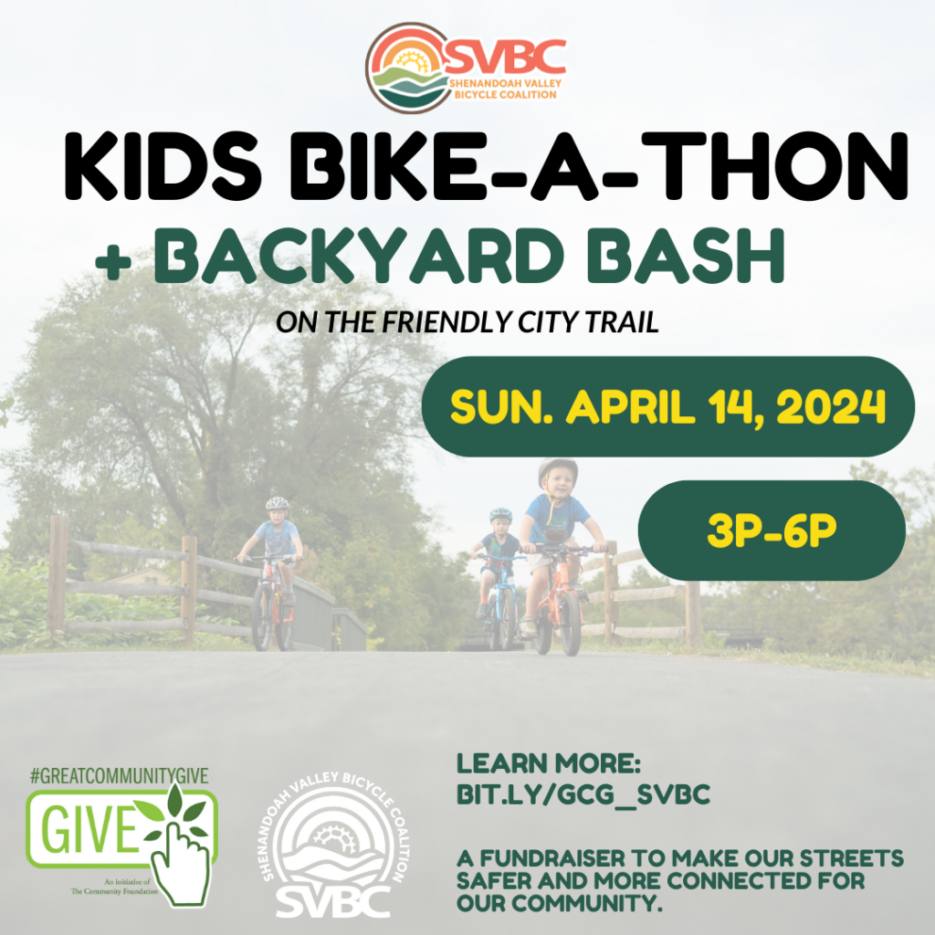 Kids Bike-A-Thon and Backyard Bash fundraiser details
